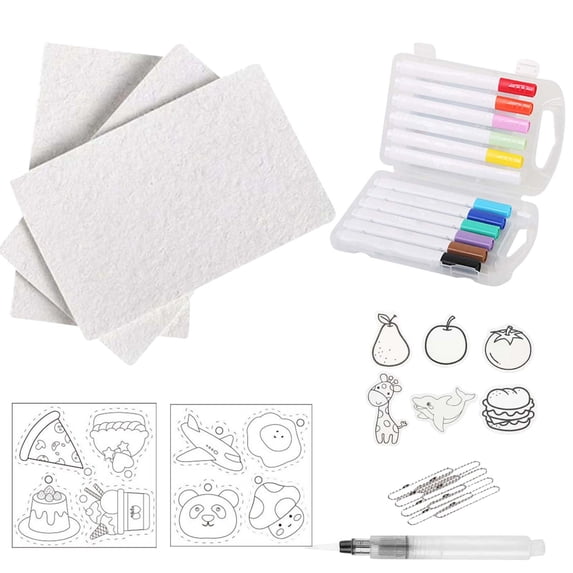 Foam Texture Painting Paper, Drawing Canvas, Puffy Paint Art Supplies, Kids Craft DIY Holiday Decorations, Textured Art Materials, 10ml