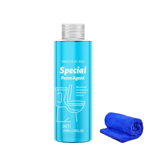 Foam Toilet Cleaner with Splash & Odor Guard,Smart Toilet-Compatible ...