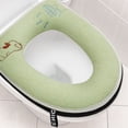 thumbnail image 1 of Foam Toilet Seat Cushion Soft Padded Toilet Cover For Round And Elongated Toilets, 1 of 6