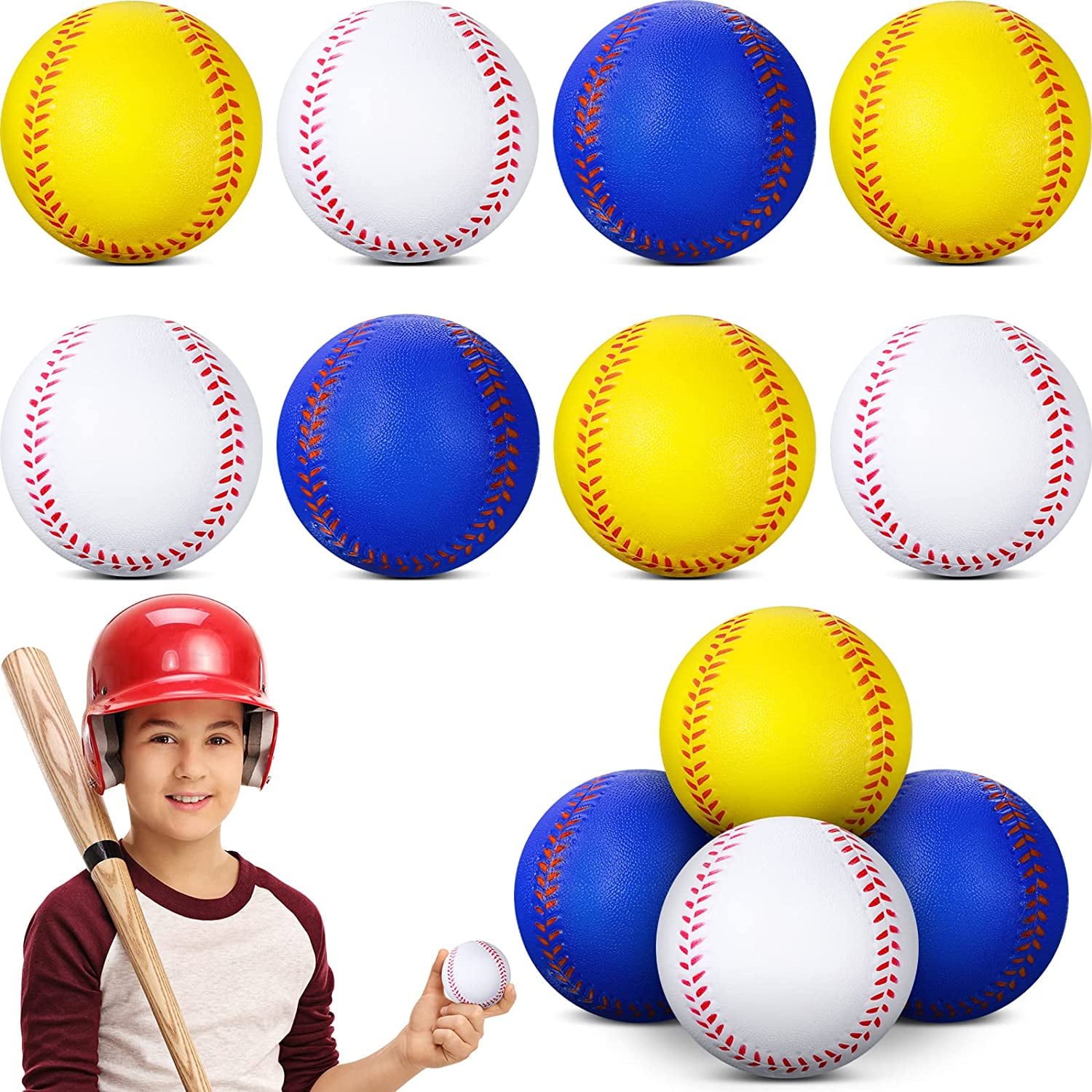 Foam Training Baseballs Foam Baseballs Soft Baseballs Practice
