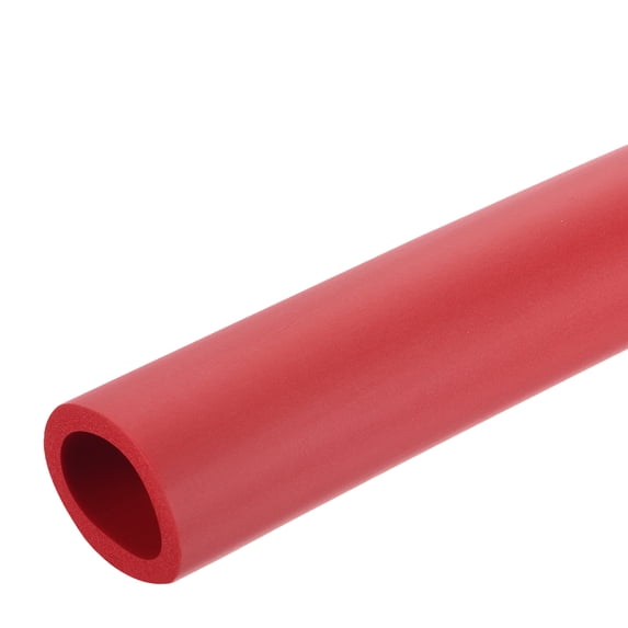 Foam Tubing for Handle Grip Support,25mm(1") ID 35mm(1 3/8") OD 0.3 Meter Red