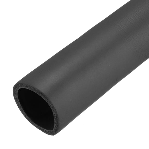 Uxcell NBR Foam Tubing for Handle Grip Support Pipe Insulation 36mm x 46mm Black