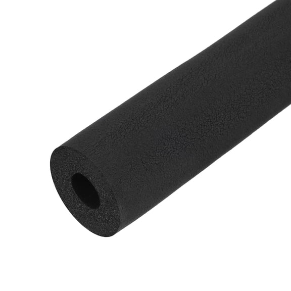 Uxcell NBR Foam Tubing for Handle Grip Support Pipe Insulation 16mm x 42mm Black