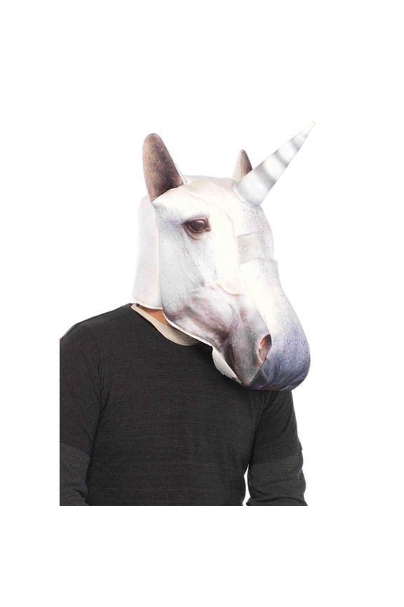 Foam Unicorn Adult Costume Mask