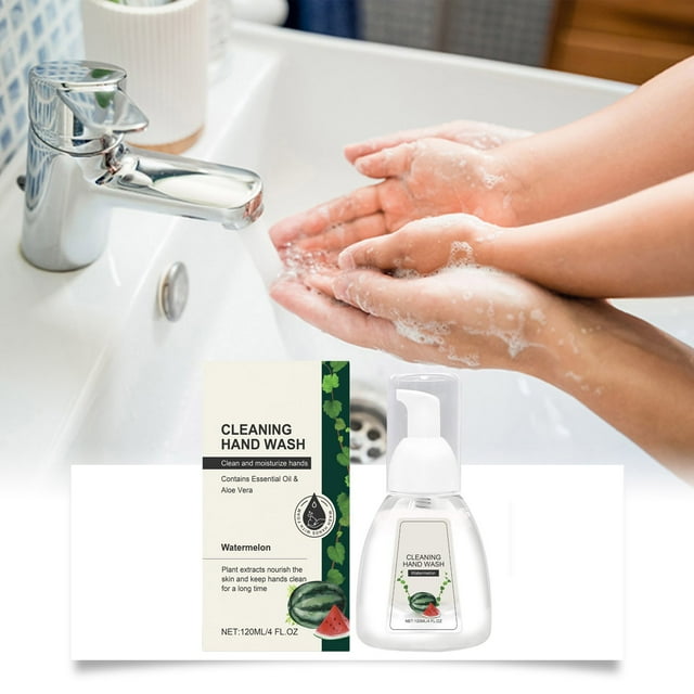 Foam Watermelon Flavor 120ml Clean Soothe Moisturize Decontaminate And