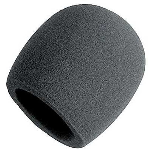 Foam Windscreen, Black (Pack of 2)