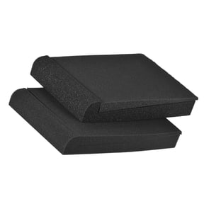 Foam sets 2 Pack Studio Monitor Speaker Isolation Acoustic Foam Pads Max. 9.6'' x 7.7'' Usable Area