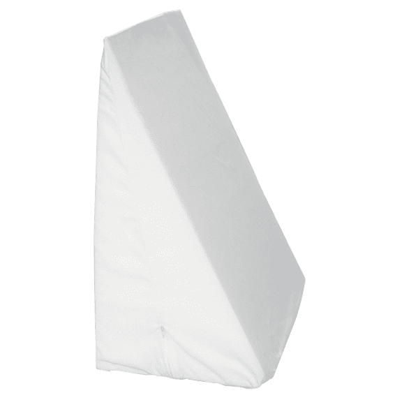 Foam slant wedge w/white zip cover, 24 x 24 x 10 part no. fw4080 (1/ea)