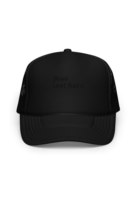 Foam trucker hat