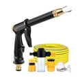 thumbnail image 1 of Foam wash water gun kit high pressure hose nozzle for car home garden cleaning, 1 of 2