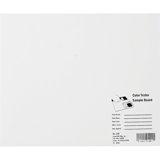 Foampro Foam Core Color Test Sample Board - Art Board - White, 10