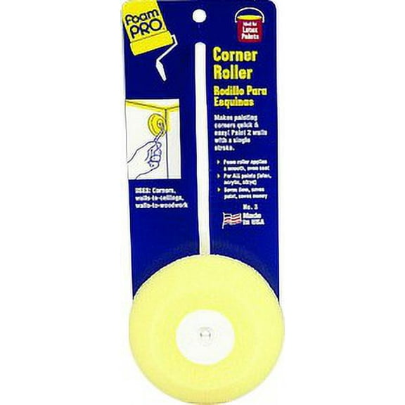 FoamPRO 3" Corner Roller - 12ct. Case