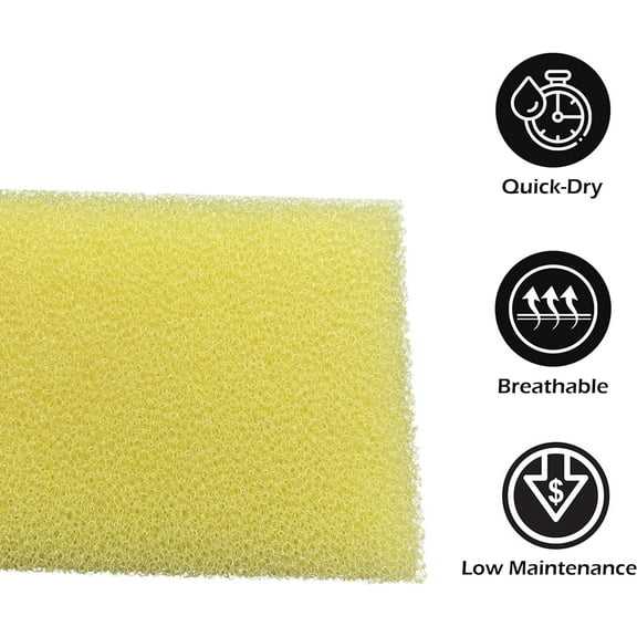 FoamRush 5" x 28" x 28" Dry Fast Water-Resistant Outdoor Upholstery Foam Sheet for Outdoor & Marine Furniture (Chair Cushion Foam for Patio Furniture, Boat Seat Cushion Replacement)