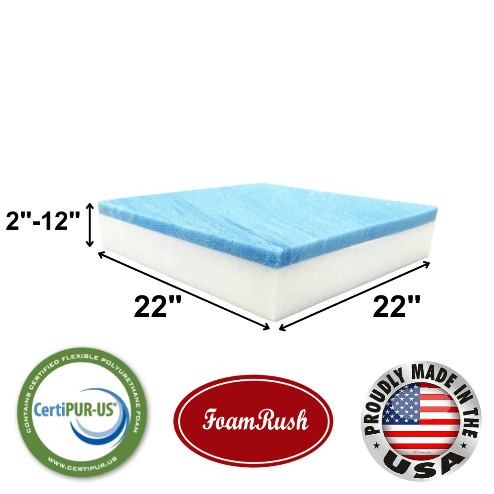 Foamma 5” Gel Memory Foam RV Bunk Mattress – Cool Sleep, Organic Cotton, Made In USA - View #2