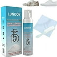 thumbnail image 1 of FoamZone Shoe Cleaner FZ150, Rich Foam, Water-Free, Universal, Kit with Brush and Cloth, 1 of 5
