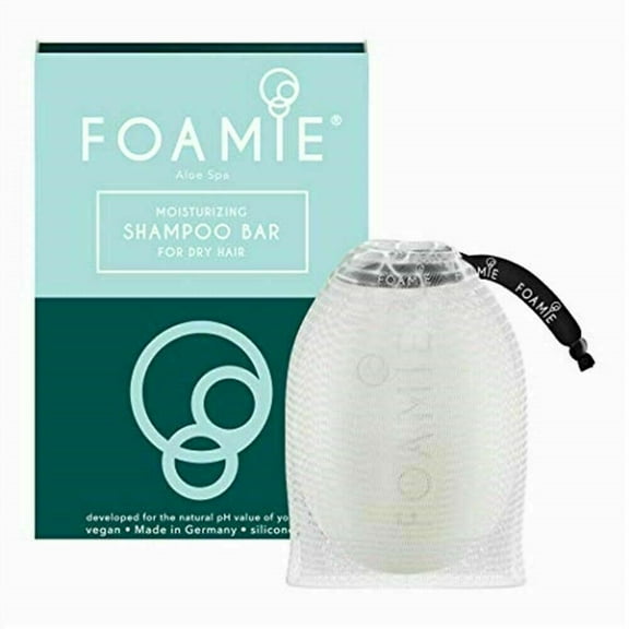 Foamie aloe spa shampooing bar dry hair Hydrating Complex 2.9 oz Germany