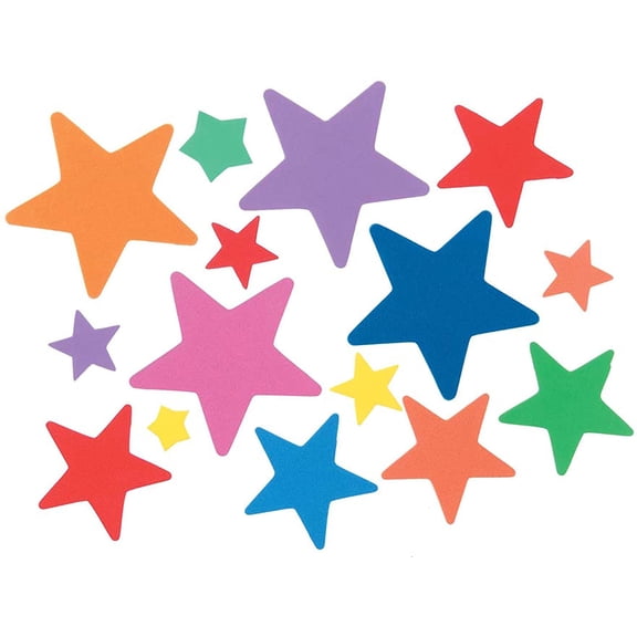 Foamies Stickers Stars 5Oz