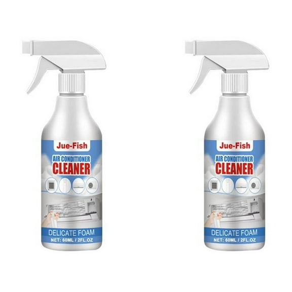 Foaming Coil Cleaner for AC Units - Fast-Acting Spray for Deep Cleaning and Deodorizing Evaporator and Condenser Coils, 60ml