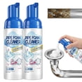 thumbnail image 1 of Foaming Drain Cleaner, 2027 Upgraded Foam Cleaner, Foam Drains Sink Cleaner and Deodorizer, Drain Clog Remover for Kitchen Sinks, Shower Drains, Tubs, Fast Clog Removal (1pcs), 1 of 7