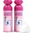 thumbnail image 1 of Foaming Drain Cleaner for Household Clogs – Slow-Release Formula for Kitchen & Bathroom Drains (2 pack), 1 of 4