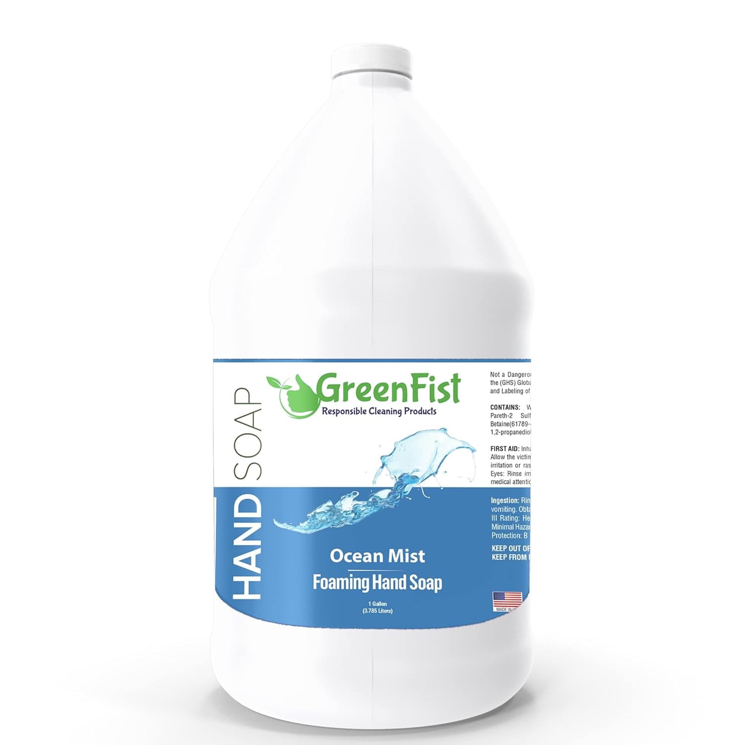 Foaming Hand Soap Refills Ocean Mist Scent Foam Refill, (1 Gallon)