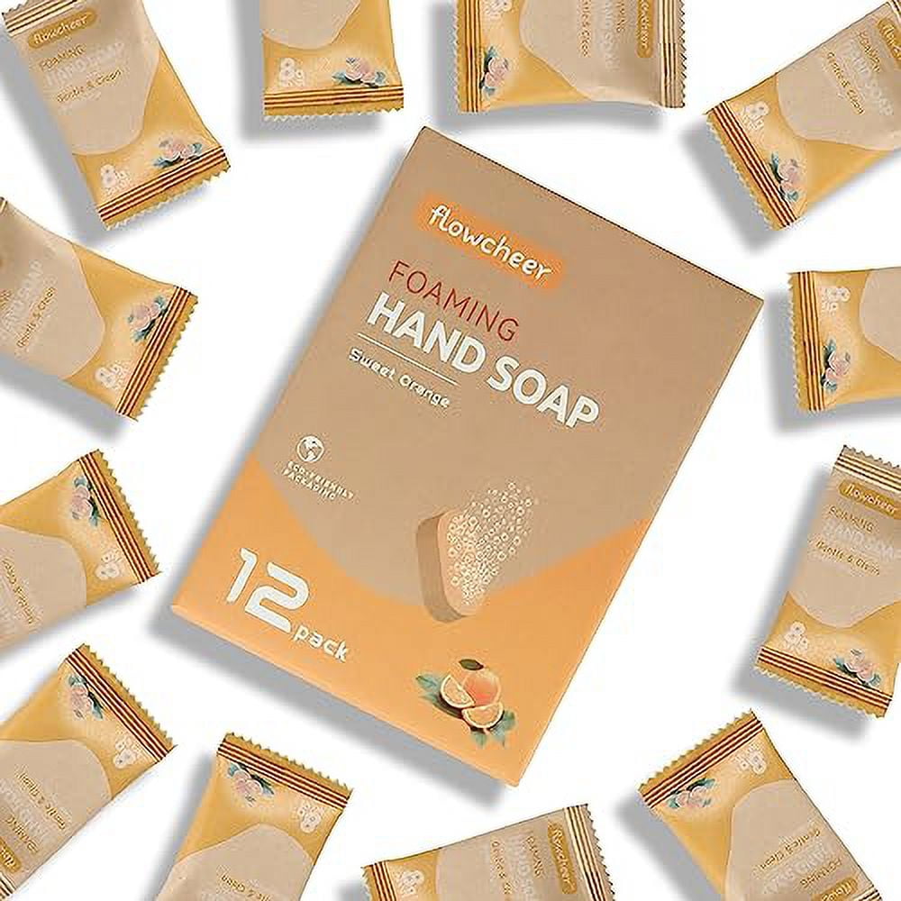 Foaming Hand Soap Tablet Refills12 Pack Foaming Soap Tablets for 12 x 8 fl oz BottlesSweet