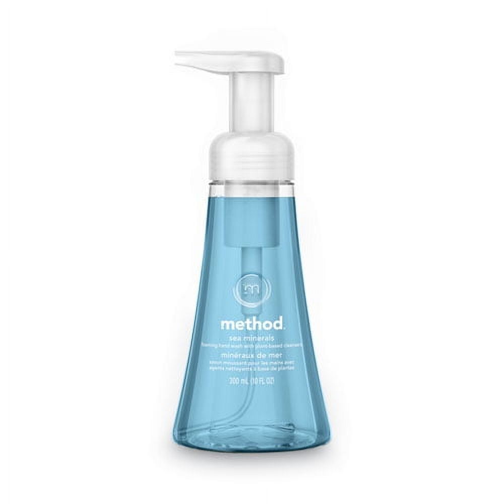 Foaming Hand Wash, Sea Minerals, 10 Oz Pump Bottle | Bundle of 2 Each