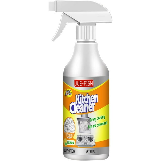 Foaming Heavy Oil Stain Cleaner, All Purpose Bubble Deep Cleaning Spray ...