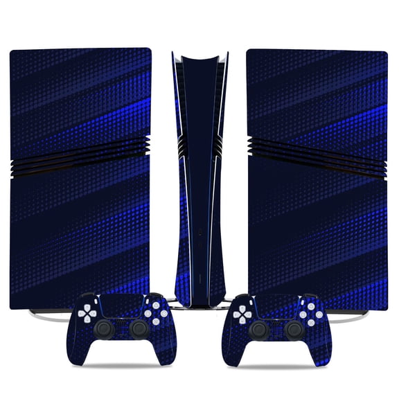 No Foaming For PS5 PRO Skin Digital Edition Console And Controller Vinyl Cover Skins Wraps Scratch Resistant, Compatible With For PS5 Digital Edition Pro 27659 Skins Wraps Gift Bubble Free