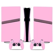 No Foaming For PS5 PRO Skin Digital Edition Console And Controller Vinyl Cover Skins Wraps Scratch Resistant, Compatible With For PS5 Digital Edition Pro 45909 Skins Wraps Gift Bubble Free