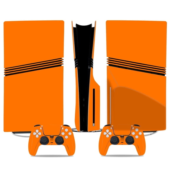 No Foaming For PS5 PRO Skin Digital Edition Console And Controller Vinyl Cover Skins Wraps Scratch Resistant, Compatible With For PS5 Digital Edition Pro 60172 Skins Wraps Gift Bubble Free