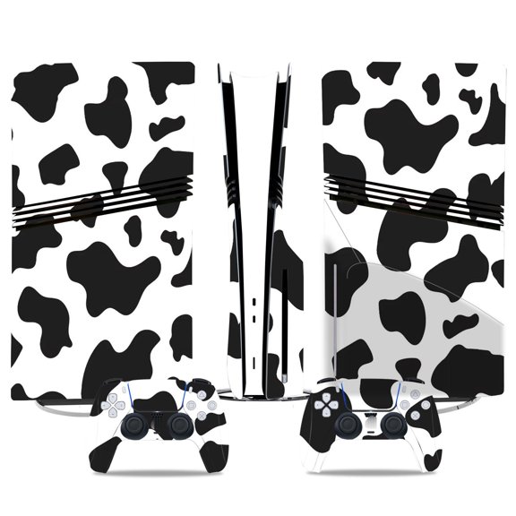 No Foaming For PS5 PRO Skin Digital Edition Console And Controller Vinyl Cover Skins Wraps Scratch Resistant, Compatible With For PS5 Digital Edition Pro 94380 Skins Wraps Gift Bubble Free
