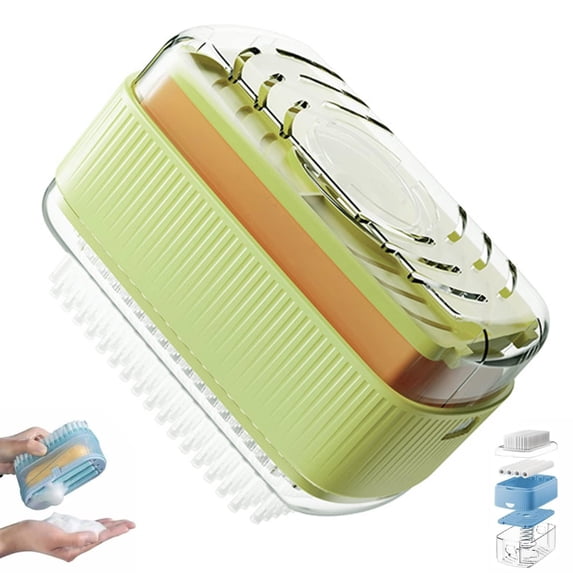 Soap Box Graphics Foaming Soap Box with Roller Soap Box Roller for Laundry Multi ...