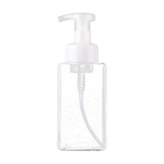 Foaming Soap Dispenser, 450ml (15Oz) Refillable Foam Liquid Hand Soap Empty Pump Bottle, Brown Plastic Container for Bathroom Kitchen Sink, Reusable Empty Soap Dispenser