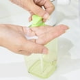 thumbnail image 1 of Foaming Soap Dispenser Bottle - Manual Press Foamer for Facial Cleanser, Reusable Foaming Pump Bottle, 250ml Clear Plastic, Shampoo Body Wash Lather Maker, Kitchen Bathroom, 1 of 6