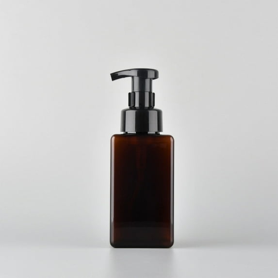 Foaming Soap Dispenser, Clearance, 450ml (15oz) Refillable Pump Bottle Plastic for Liquid Soap, Shampoo, Body Wash(A)