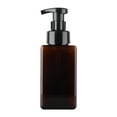 thumbnail image 1 of Foaming Soap Dispenser, Refillable Modern Square Pump Bottle for Shampoo, Body Wash, Liquid Soap, Plastic Empty Soap Dispenser for Kitchen, Bathroom, 1 Pcs, 7.28x2.64", 1 of 9