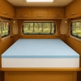 thumbnail image 1 of Foamma 2" x 30" x 75" High Density Gel Memory Foam RV Bunk Mattress Replacement Topper for Camper, Truck & Travel Trailer, Firm Support, CertiPUR-US Certified, Made in USA, Cover Not Included, 1 of 7