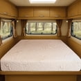 thumbnail image 1 of Foamma 6" x 30" x 80" High Density Gel Memory Foam RV Bunk Mattress Replacement Topper for Camper Truck & Travel Trailer - Organic Cotton Cover, Firm Support, CertiPUR-US Certified, Made in USA, 1 of 7