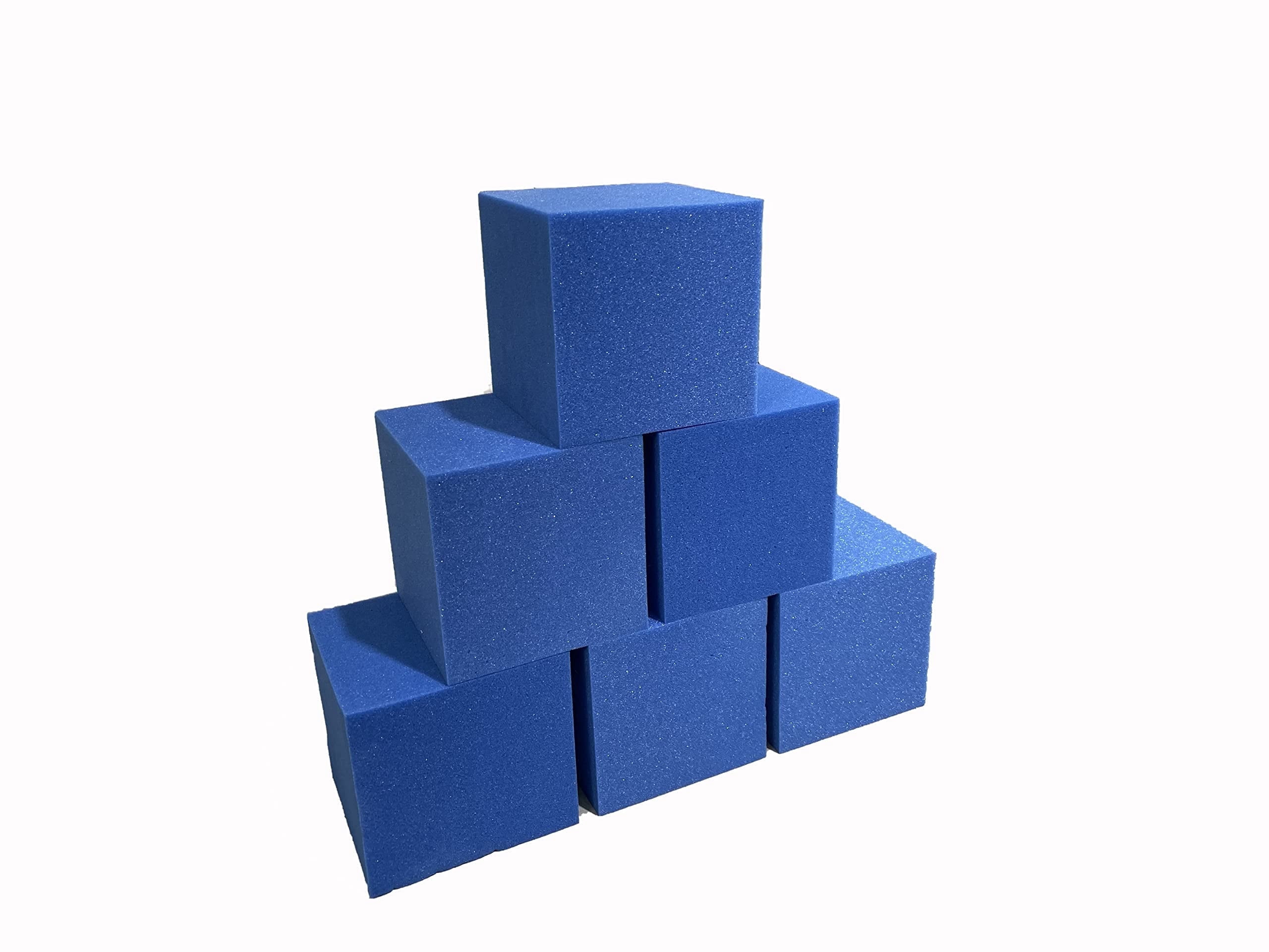 Foamma Blue Foam Pit Cubes/Blocks 8” x 8” x 8” 1000 Pack for Gymnastics, Freerunning and Parkour Courses, Skateboard Parks, BMX, Trampoline Arenas
