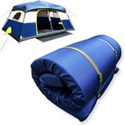 Foamma Water Resistant Rollup Memory Foam Mattress, 3" x 26" x 63" Size, Navy Polyester Cover, Foldable and Portable, Camping, RV Bunk, Truck, Outdoor Use, Made in USA