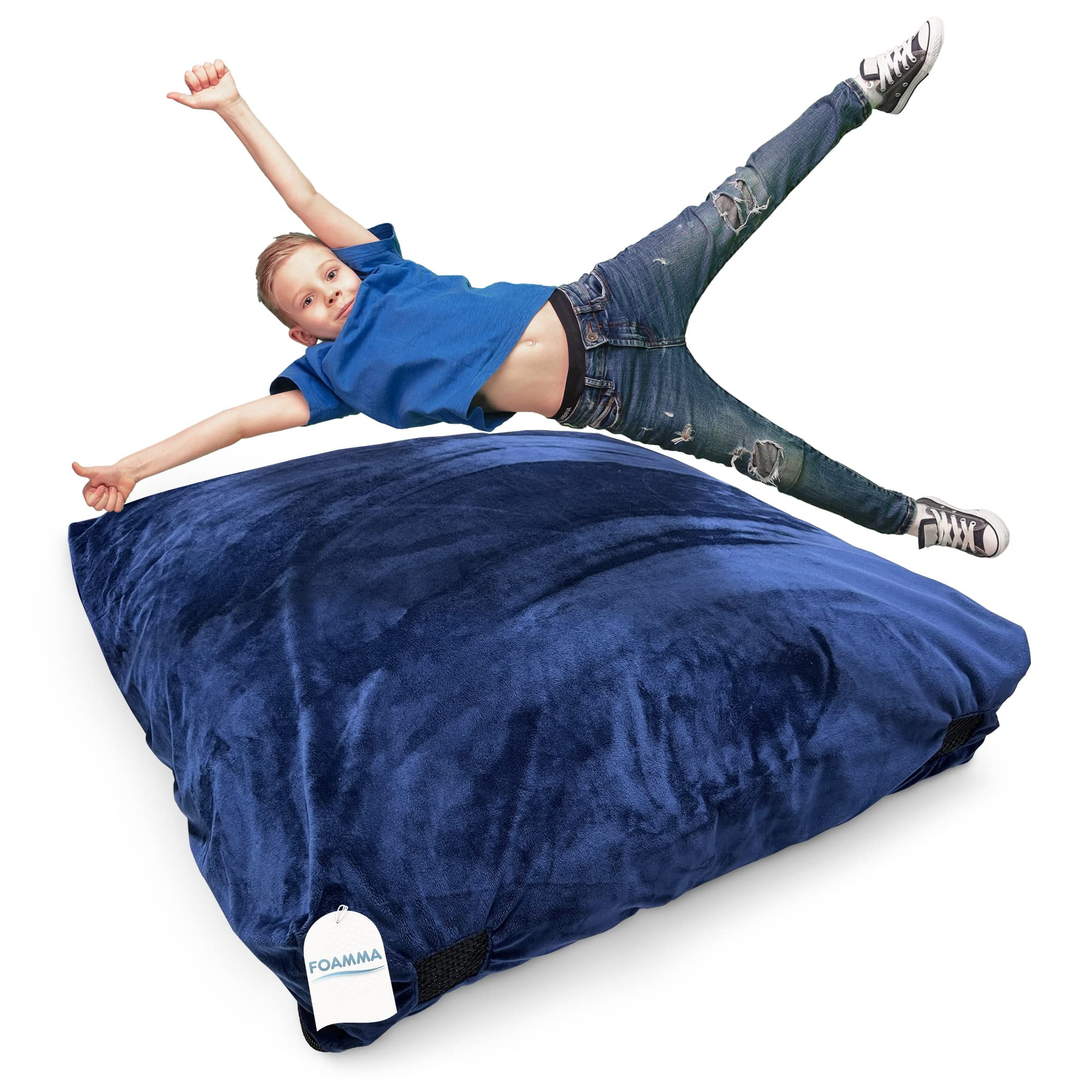 Foamma Crash Pad - (48’’ X 72’’) (4 Feet X 6 Feet) - Sensory Pad with ...