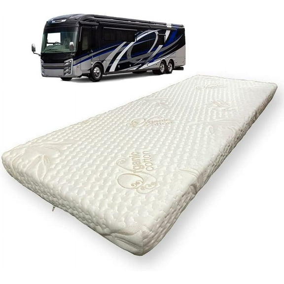 Foamma High Density 3" Water Resistant RV Firm Tight Foam Mattress