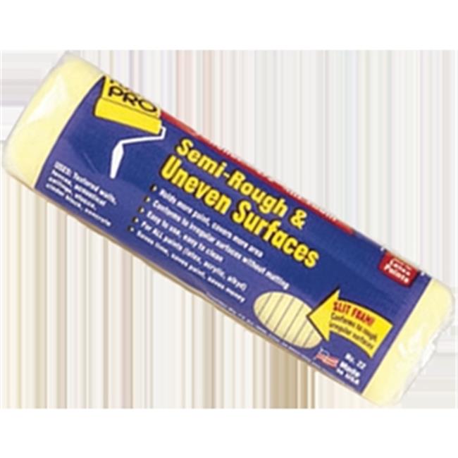 Foampro 22 Split Foam Roller, Semi Rough, 9" x 1/2"