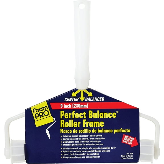 FoamPro Perfect Balance 9 In. Threaded Roller Frame 409