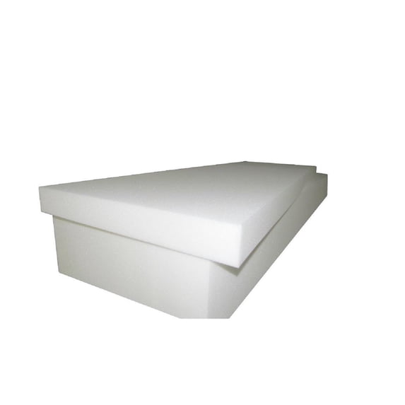 Foamrush 4" Height x 32" Width x 88" Length Upholstery Foam Cushion High Density