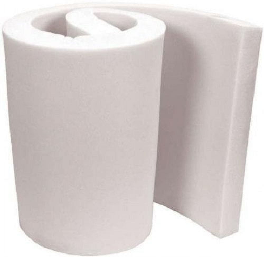 Foamology® Soft Support Cushion Foam, 24 x 72 x 2