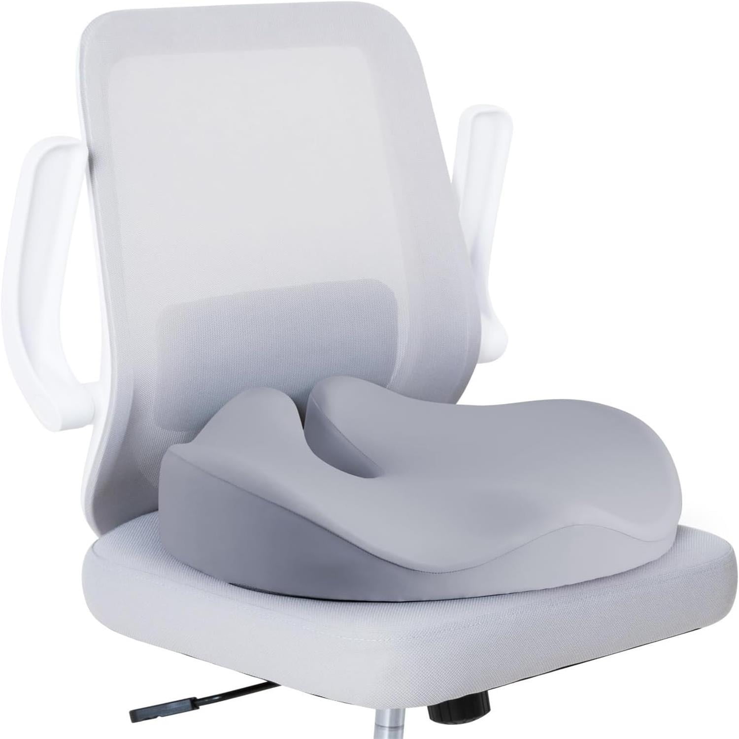 Foamula Memory Foam Seat Cushion Orthopedic Support for Office Chairs