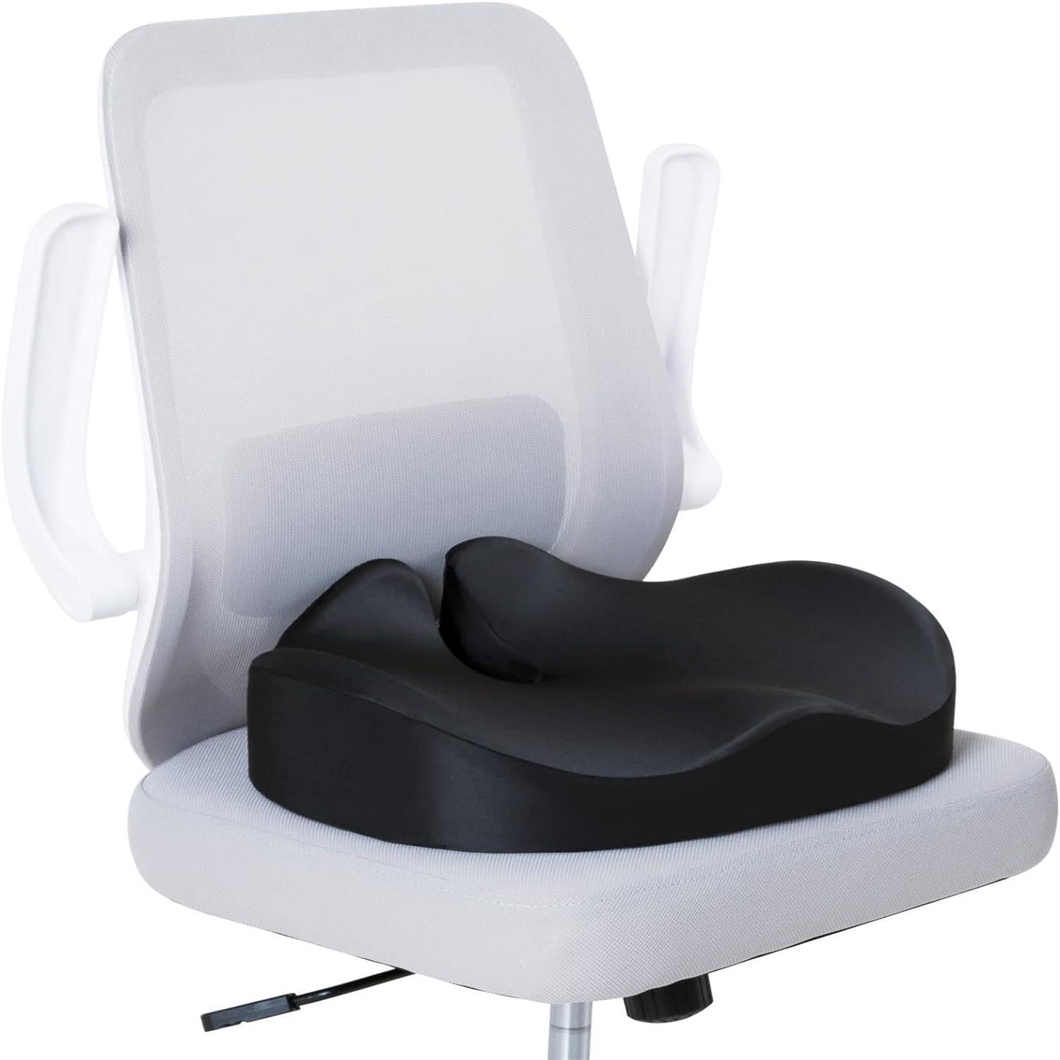 Foamula Memory Foam Seat Cushion for Office, Chairs, Car Seats Pain