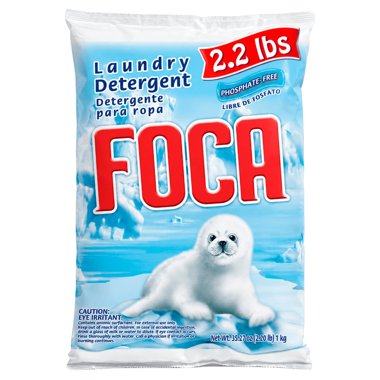 Foca Laundry Detergent, Biodegradable & Phosphate-Free Powder